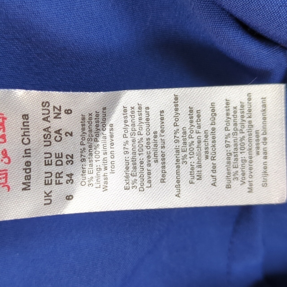 Pretty Little Thing Cobalt Extreme Underwire Bandeau Jumpsuit - Picture 16 of 16